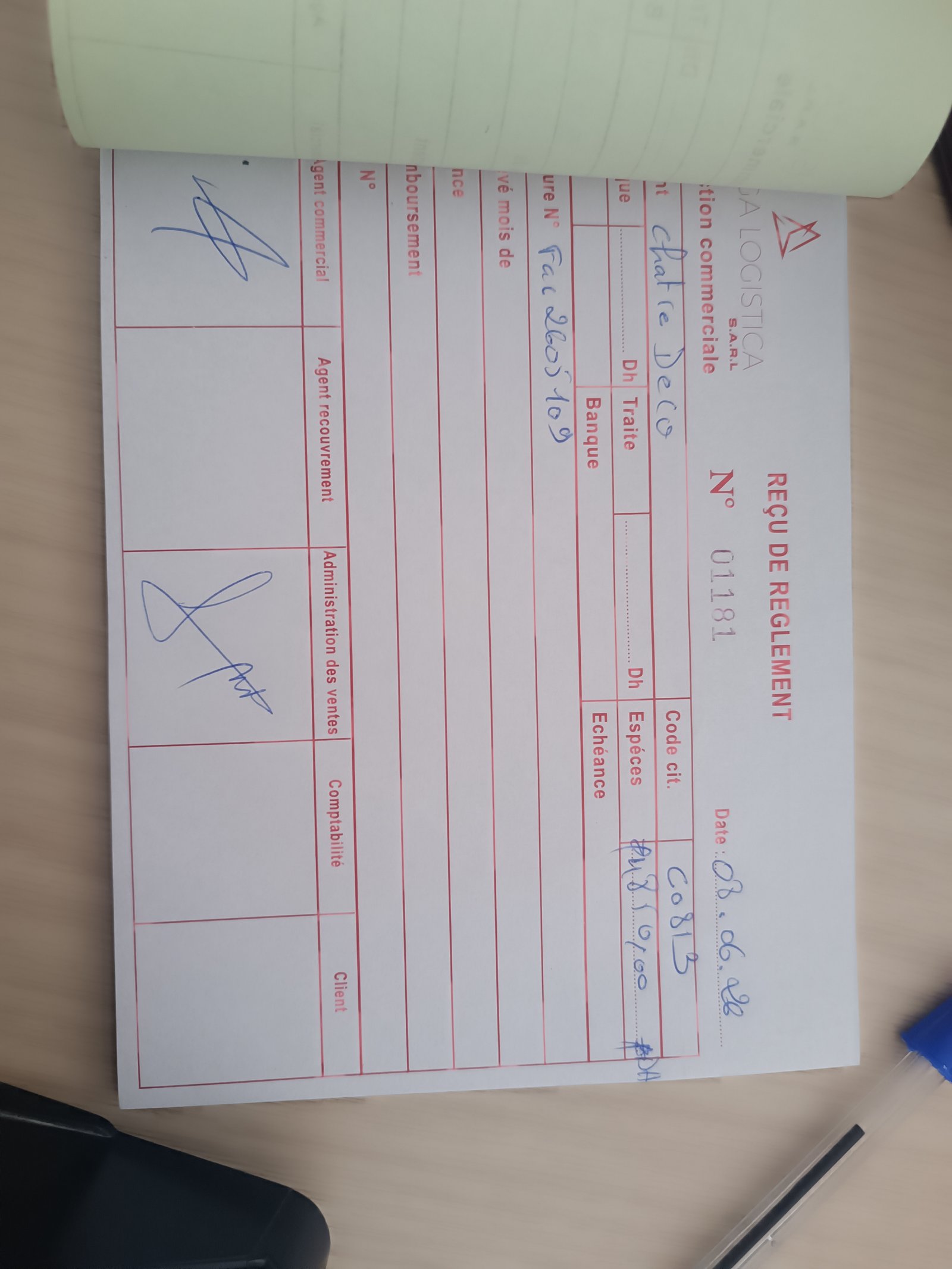 Justificatif