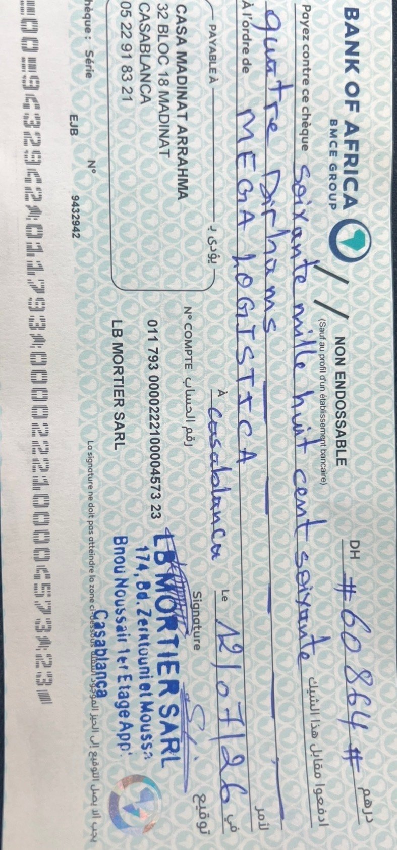 Justificatif