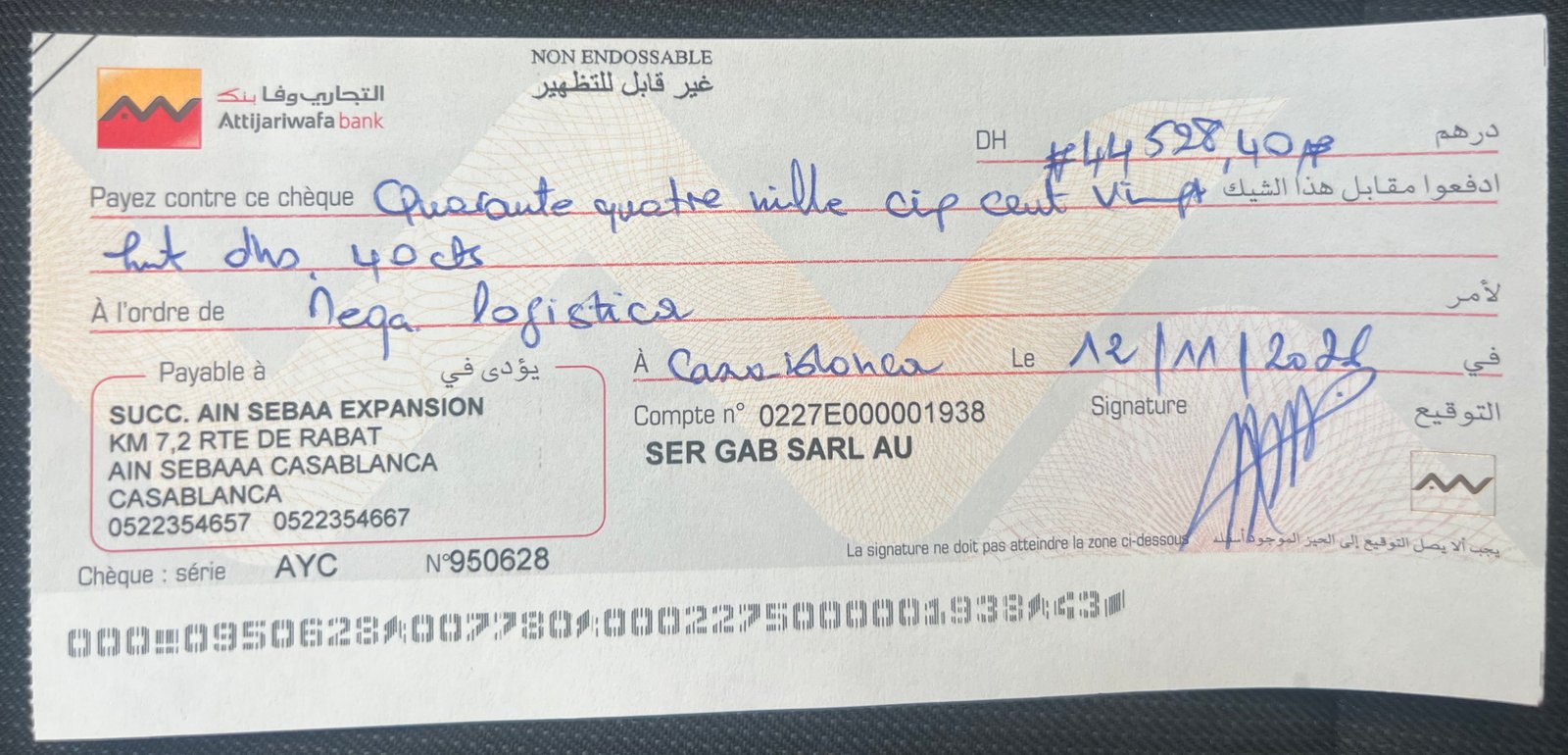 Justificatif